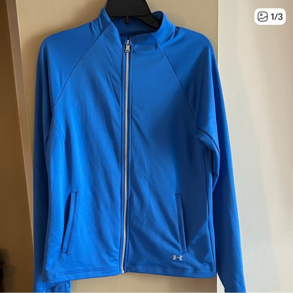 Under Armour Blue Full-Zip Jacket